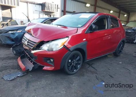 2023 Mitsubishi Mirage Black Edition/Ralliart/Se из США, поврежденный, VIN ML32AWHJ9PH001281